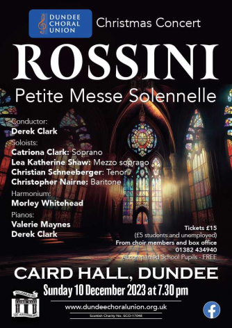 Dundee Choral Union Christmas Concert 2023