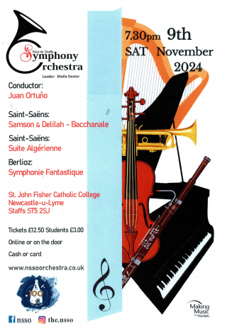 North Staffs Symphony Orchestra Autumn Concert