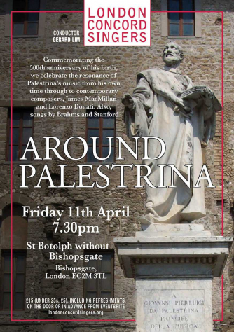 London Concord Singers - Around Palestrina