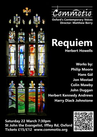 Caroline Swash's window , dedicated to Herbert Howells, Gloucester Cathedral