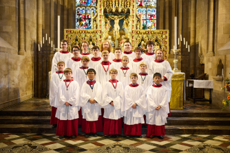 Christ Church Cathedral Choir, Oxford. Photo by Ian Wallman