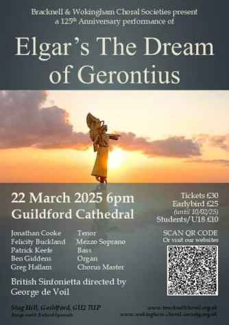 Bracknell and Wokingham Choral Societies - The Dream of Gerontius