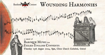 Wounding Harmonies: Baroque Music from exiled English Convents