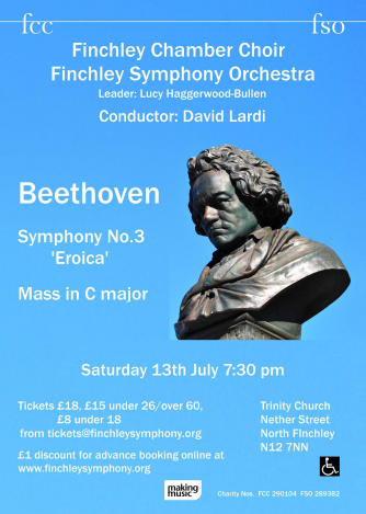 Beethoven Eroica and Mass in Finchley