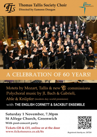 Thomas Tallis Society - Celebration at 60!