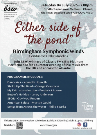 Flyer for Either Side of The Pond
