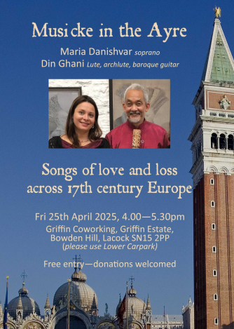 Songs of love and loss, with Musicke in the Ayre