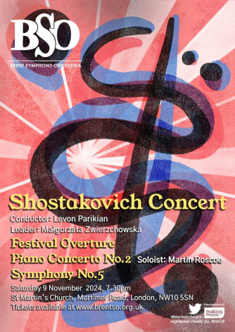 Brent Symphony Orchestra's Autumn Concert