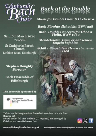 Edinburgh Bach Choir Spring Concert 2024