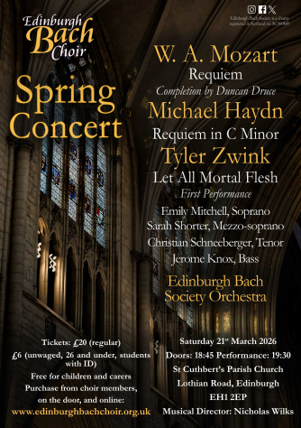 Edinburgh Bach Choir Spring Concert