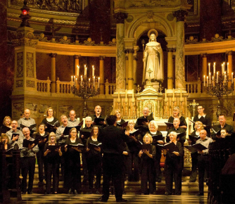 Harborough Singers at St. Stephen's Basilica, Budapest
