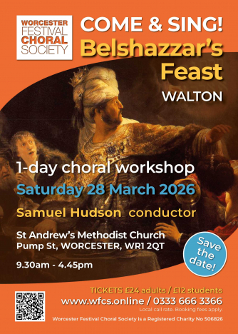 Come & Sing! Belshazzar's Feast one-day choral workshop