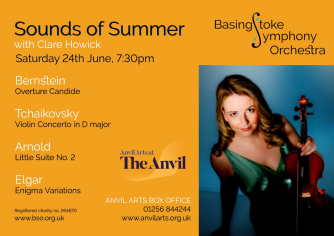 Clare Howick performs with the BSO at their 'Sounds of Summer' concert at The Anvil, Basingstoke on Saturday 24 June 2023 at 7:30pm