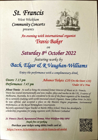 Baker Travis – organ