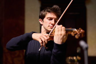 Violinist Matteo Cimatti
