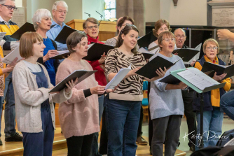 Abbeydale Singers in rehearsal