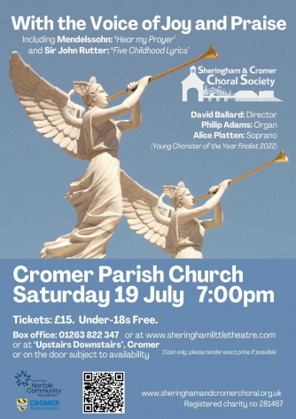 With the Voice of Joy & Praise