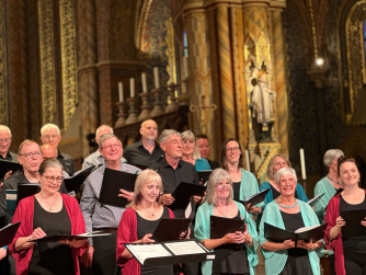 Harborough Singers at St. Stephen's Basilica, Budapest