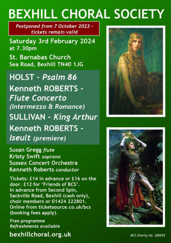 Bexhill Choral Society February Concert