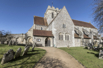 Boxgrove Priory has stunning acoustics for choral singing
