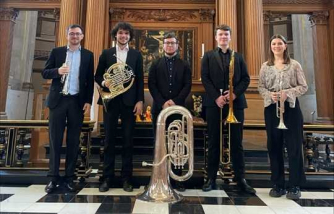 Heron Brass present music for brass quintet