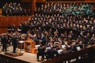 The Bach Choir. Credit - Andy Paradise