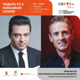 Alexander Shelley (Conductor), János Balázs (Piano) and the Royal Philharmonic Orchestra