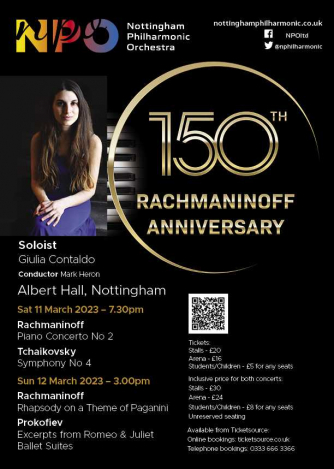 150th Rachmaninoff Anniversary