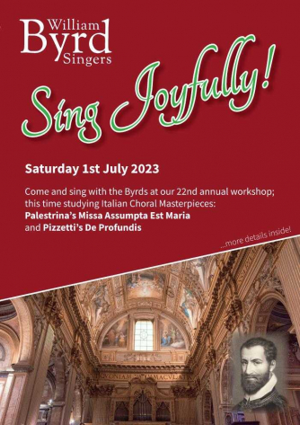 The William Byrd Singers Sing Joyfully! Workshop