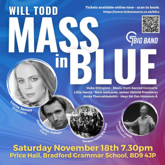 Jazz, Blues, Funk, Bebop with a Classical Choir, Big Band and a World Premiere Performance