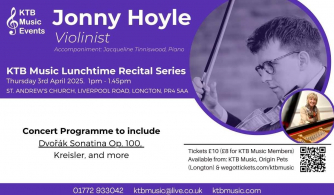 Violinist Jonny Hoyle