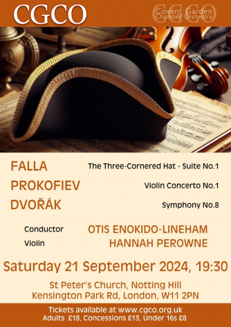 CGCO Plays Falla, Prokofiev and Dvořák