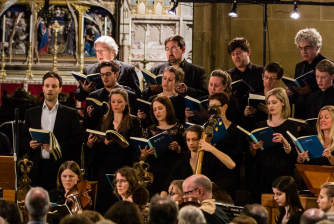Armonico Consort and orchestra