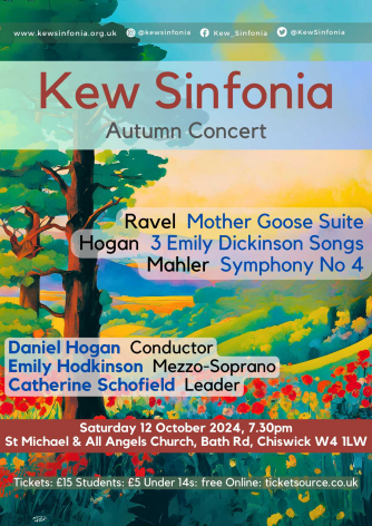 Kew Sinfonia Autumn 2024 Concert