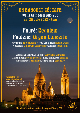 Somerset Chamber Choir Concert - Un Banquet Céleste