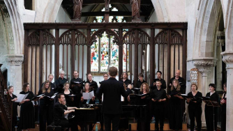 The Lea Singers performing
