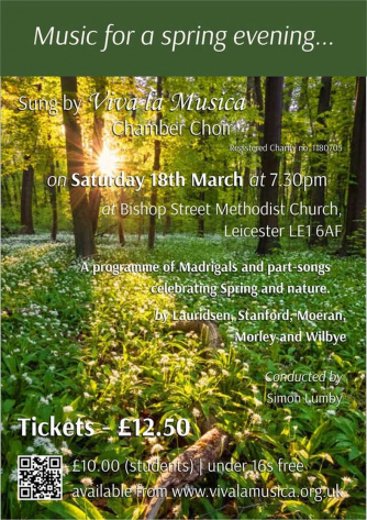 Viva poster for Spring 2023