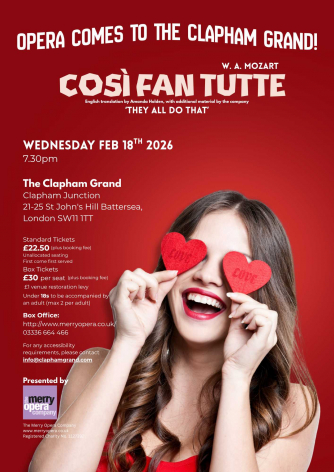 Mozart’s Così fan tutte - Merry Opera Company