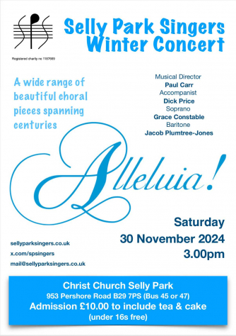 Selly Park Singers: Alleluia