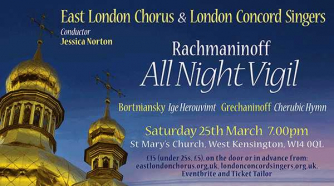 Rachmaninov: All Night Vigil (Vespers)