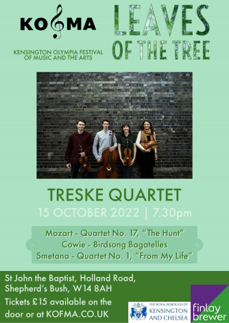 Poster for Treske Quartet - KOFMA