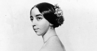 Image of the Pauline Viardot, the great french singer