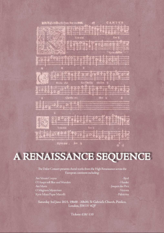 A Renaissance Sequence