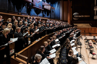 The Bach Choir. Credit - Clive Barda