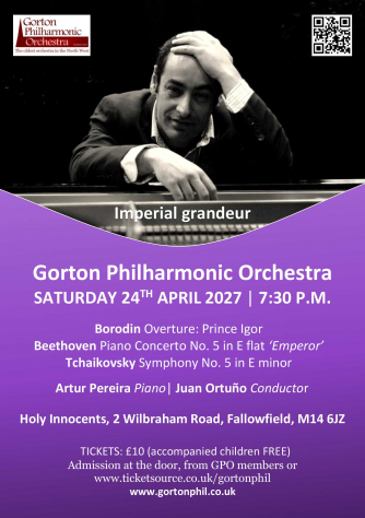 Gorton Philharmonic Orchestra Spring Concert 2027