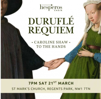 Duruflé: Requiem and Caroline Shaw: To the Hands