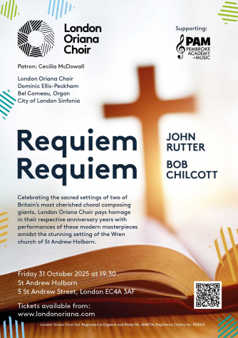 Requiem: John Rutter; Requiem: Bob Chilcott