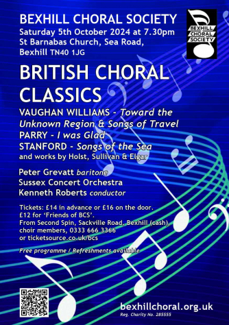 British Choral Classics October 2024