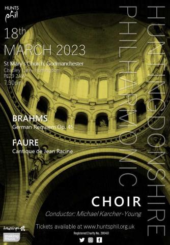 Hunts Phil Spring Choral Concert
