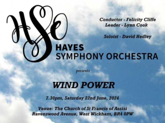 Hayes Symphony Orchestra: ‘Wind Power’